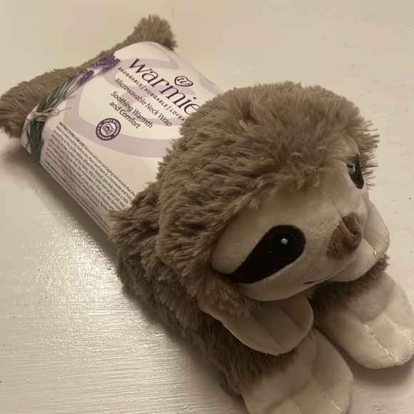 Warmies Sloth Microwavable Neck Wrap - Picture 5 of 5